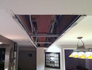 Drywall water damange